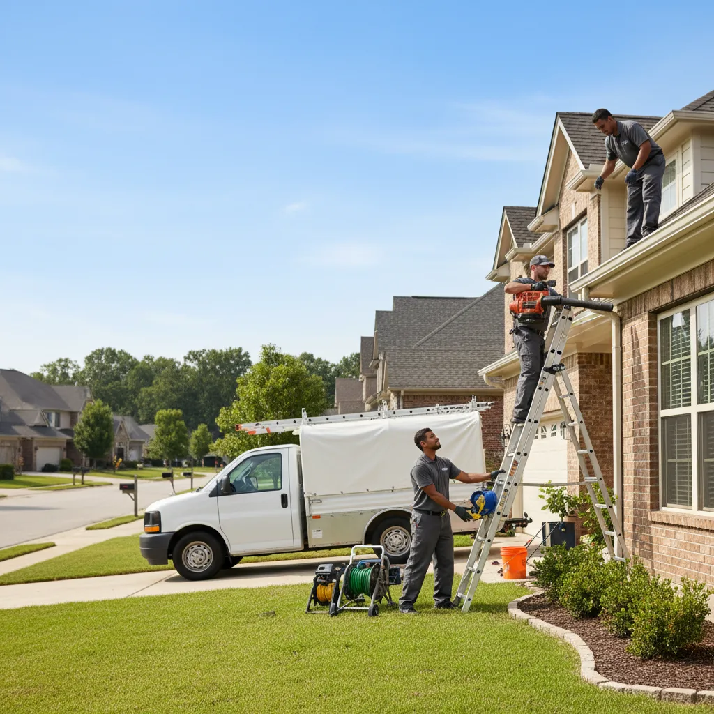 Home Gutter Service in Hollenberg, KS near me